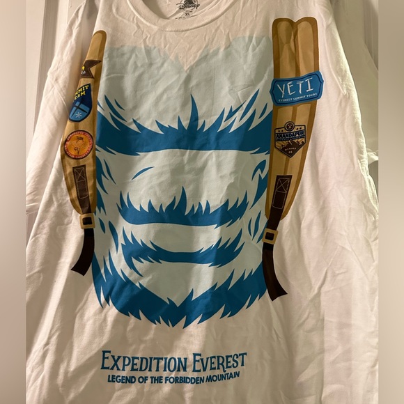 Sale! New Official Expedition Everest yeti shirt sz small,L,XL,2X - Picture 2 of 6